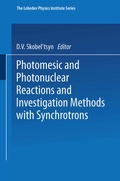 Cover: Photomesic and Photonuclear Reactions and Investigation Methods with Synchrotrons - Springer