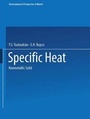 Cover: Specific Heat - Springer