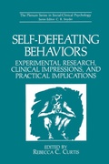 Cover: Self-Defeating Behaviors - Springer