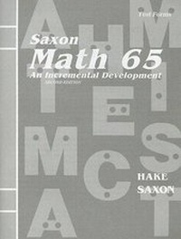 Enlarge image Cover: Math 65 - Saxon Publishers