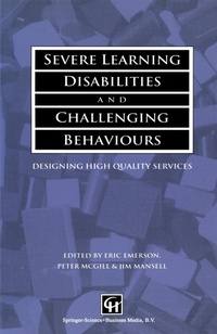 Enlarge image Cover: Severe Learning Disabilities and Challenging Behaviours - Singular Publishing Group Inc.
