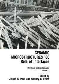 Enlarge image Cover: Ceramic Microstructures '86 - Springer
