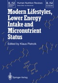 Cover: Modern Lifestyles, Lower Energy Intake and Micronutrient Status - Springer