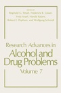 Cover: Research Advances in Alcohol and Drug Problems - Springer
