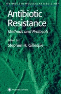 Cover: Antibiotic Resistance Methods and Protocols - Humana