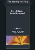 Cover: Free Internet Legal Research - Vandeplas Pub.