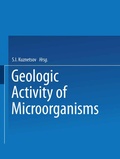 Cover: Geologic Activity of Microorganisms - Springer