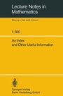 Cover: An Index and Other Useful Information - Springer