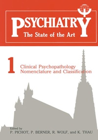 Enlarge image Cover: Clinical Psychopathology Nomenclature and Classification - Springer