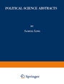 Cover: Political Science Abstracts - Springer