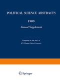 Cover: Political Science Abstracts - Springer