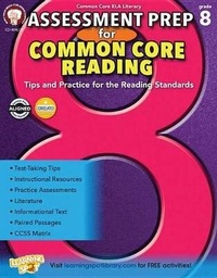 Enlarge image Cover: Assessment Prep for Common Core Reading, Grade 8 - Mark Twain Media