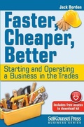 Cover: Faster, Cheaper, Better - Self-Counsel Press