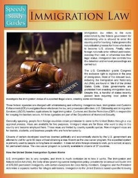 Abbildung von: Immigration Law - Speedy Publishing LLC
