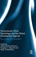 Cover: Humanitarian Work Psychology and the Global Development Agenda - Routledge