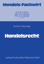Cover: Handelsrecht - Springer Gabler