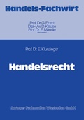 Cover: Handelsrecht - Springer Gabler