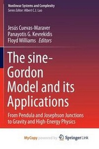 Enlarge image Cover: The Sine-Gordon Model and Its Applications - Springer