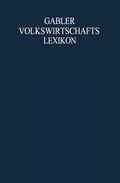 Cover: Gabler Volkswirtschafts Lexikon - Springer Gabler