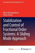 Cover: Stabilization and Control of Fractional Order Systems - Springer