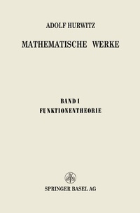 Abbildung von: Mathematische Werke - Springer