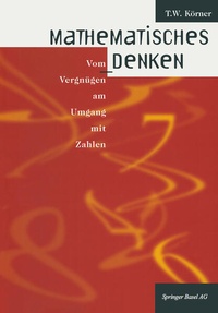 Enlarge image Cover: Mathematisches Denken - Birkhäuser