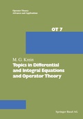 Cover: Topics in Differential and Integral Equations and Operator Theory - Birkh&auml;user