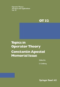 Enlarge image Cover: Topics in Operator Theory - Birkhäuser