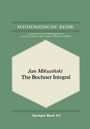Cover: The Bochner Integral - Birkhäuser