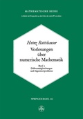 Cover: Vorlesungen &uuml;ber Numerische Mathematik - Birkh&auml;user