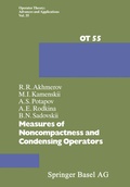 Cover: Measures of Noncompactness and Condensing Operators - Birkh&auml;user