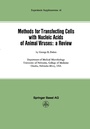 Cover: Methods for Transfecting Cells with Nucleic Acids of Animal Viruses: a Review - Birkhäuser