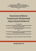 Cover: Iterationsverfahren Numerische Mathematik Approximationstheorie - Birkh&auml;user