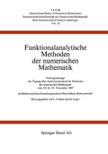 Cover: Funktionalanalytische Methoden der numerischen Mathematik - Birkh&auml;user