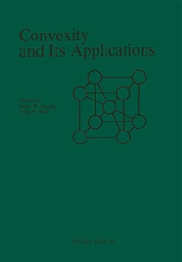 Enlarge image Cover: Convexity and Its Applications - Birkhäuser