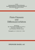 Cover: Finite Elemente und Differenzenverfahren - Birkh&auml;user
