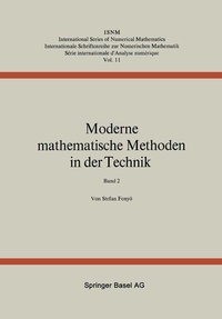 Enlarge image Cover: Moderne Mathematische Methoden in der Technik - Birkhäuser