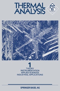 Enlarge image Cover: Thermal Analysis - Birkhäuser