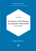 Cover: Konstitution und Vorkommen der organischen Pflanzenstoffe - Birkh&auml;user