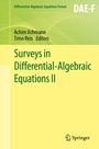 Cover: Surveys in Differential-Algebraic Equations II - Springer