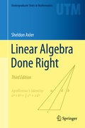 Cover: Linear Algebra Done Right - Springer