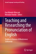 Cover: Teaching and Researching the Pronunciation of English - Springer