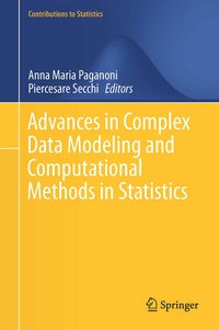 Enlarge image Cover: Advances in Complex Data Modeling and Computational Methods in Statistics - Springer