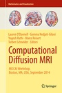 Cover: Computational Diffusion MRI - Springer