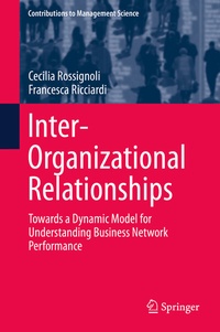 Abbildung von: Inter-Organizational Relationships - Springer