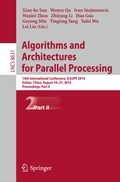 Cover: Algorithms and Architectures for Parallel Processing - Springer