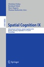 Cover: Spatial Cognition IX - Springer