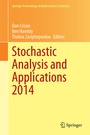 Cover: Stochastic Analysis and Applications 2014 - Springer