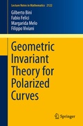 Cover: Geometric Invariant Theory for Polarized Curves - Springer