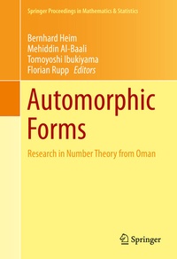 Enlarge image Cover: Automorphic Forms - Springer